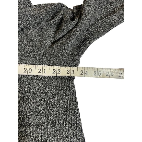 Old Navy Women's Charcoal Grey Long Sleeve Dress - Picture 6 of 7